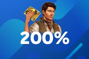 200% de bonificación en el primer depósito